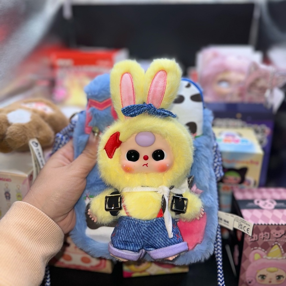 Baby 3 Mobile Bag Cowboy Bunny